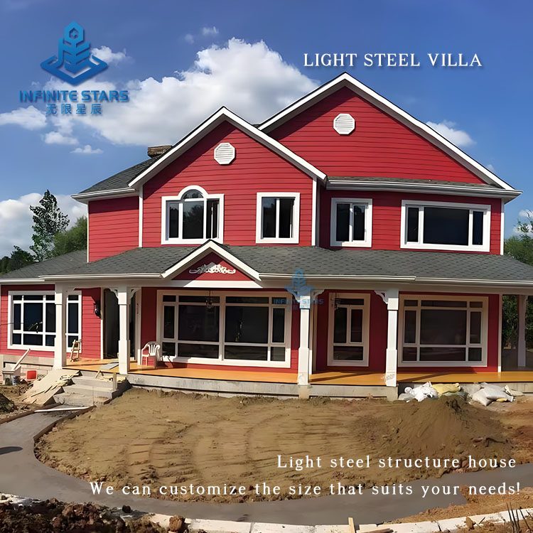 Made In China Light Steel Villa Integrated House