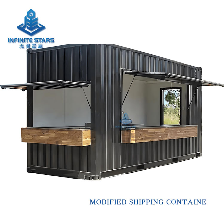 Ocean Freight Container Modification Fashion Coffee Shop Personalized Innovation Space