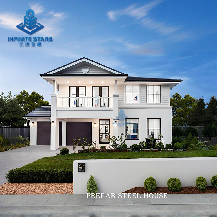Construction Of Prefabricated Steel Structure Villas