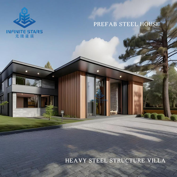 Heavy Steel Structure Villa Builder