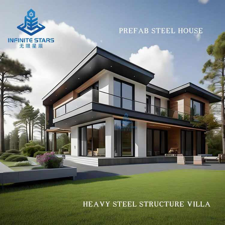 Heavy Steel Structure Villa Residence