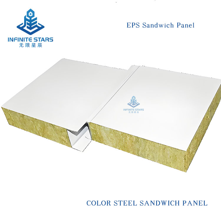 75 80mm EPS Sandwich Panel