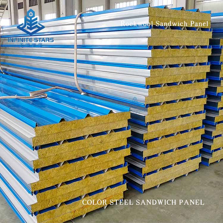 Chinese Manufacturer Of Rock Wool Sandwich Panel