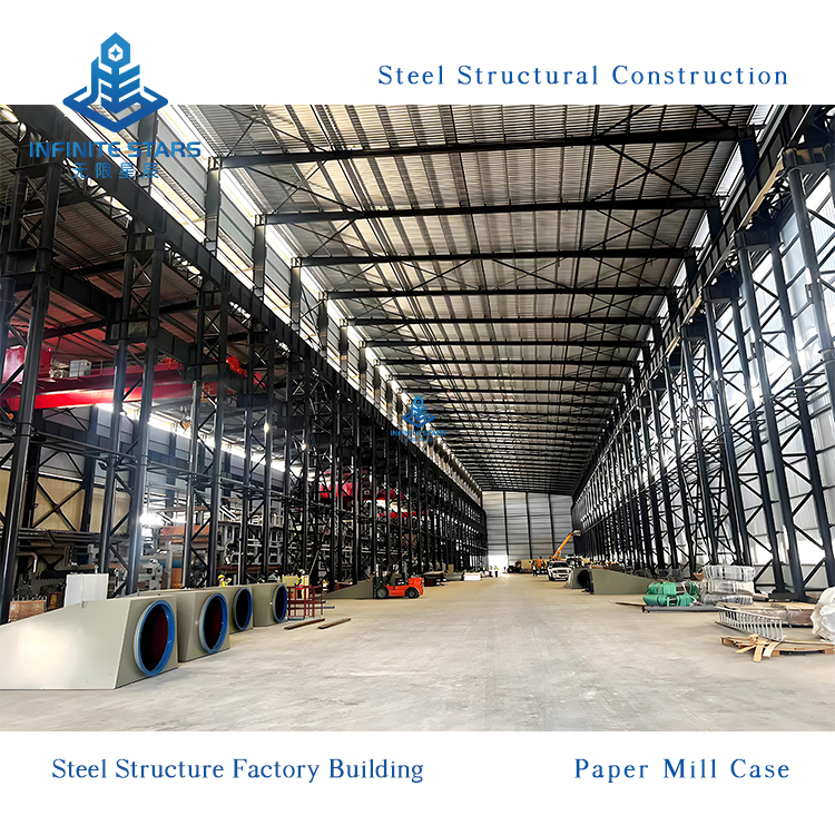 Steel Structure Workshop Of Paper Mill